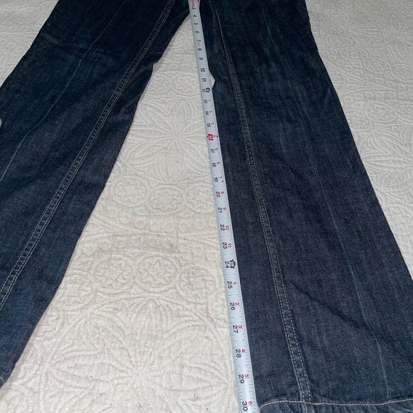 Banana Republic Wide Leg Blue Jeans Size 6 - Picture 9 of 9